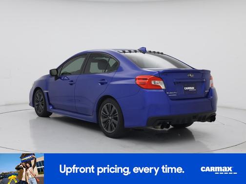 Blue 2017 Subaru WRX