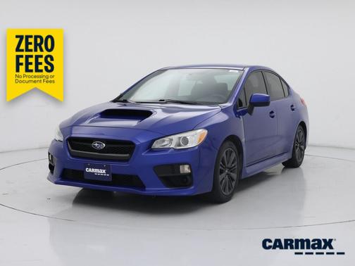Blue 2017 Subaru WRX