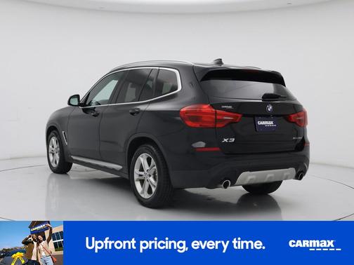 Black 2019 BMW X3 sDrive30i