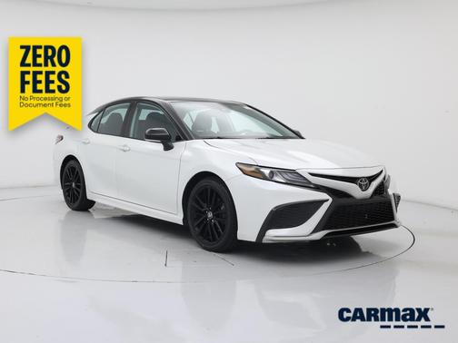 White 2023 Toyota Camry XSE