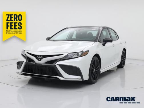 White 2023 Toyota Camry XSE