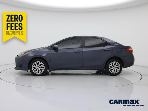 Blue 2019 Toyota Corolla LE