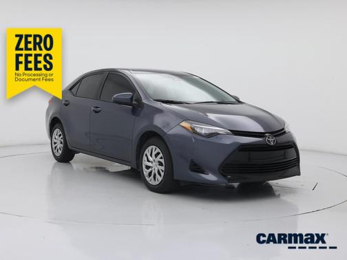 Blue 2019 Toyota Corolla LE