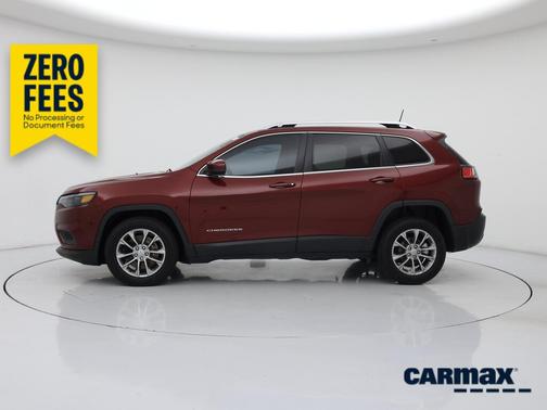 Red 2021 Jeep Cherokee Latitude Plus