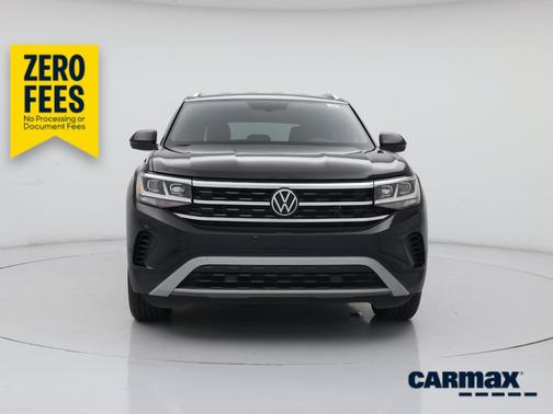 Black 2023 Volkswagen Atlas Cross Sport SE