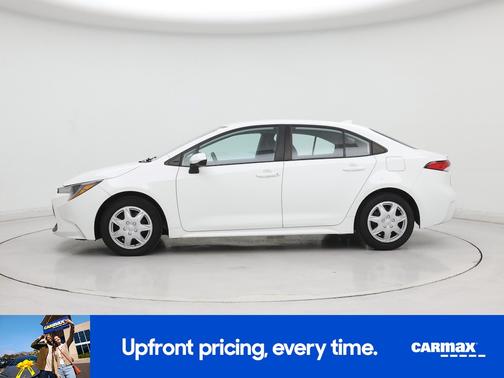 White 2022 Toyota Corolla LE