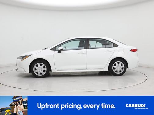 White 2022 Toyota Corolla LE