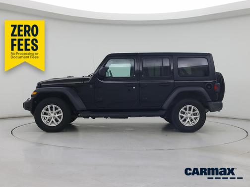 Black 2023 Jeep Wrangler Unlimited Sport S
