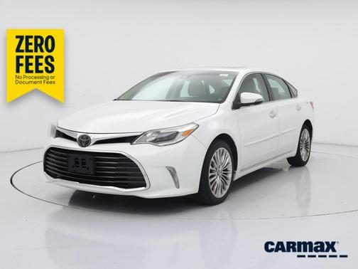 White 2016 Toyota Avalon Limited