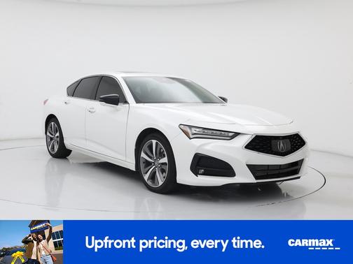 White 2023 Acura TLX SH-AWD Advance