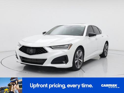 White 2023 Acura TLX SH-AWD Advance
