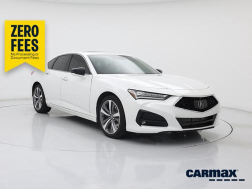 White 2023 Acura TLX SH-AWD Advance
