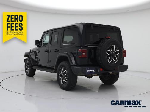 Black 2024 Jeep Wrangler Sahara