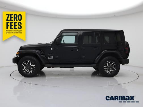 Black 2024 Jeep Wrangler Sahara