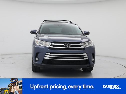 Blue 2019 Toyota Highlander XLE