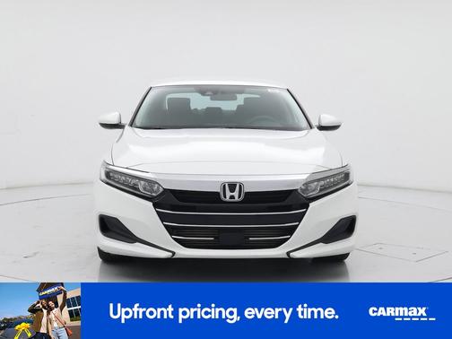 White 2021 Honda Accord LX