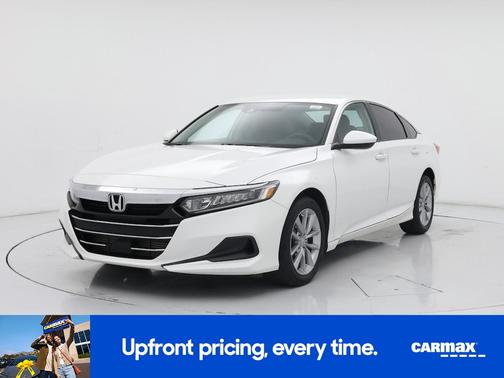 White 2021 Honda Accord LX