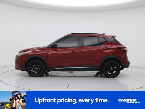 Red 2021 Nissan Kicks SR