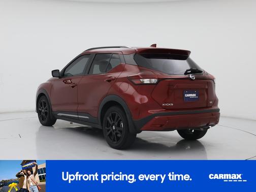 Red 2021 Nissan Kicks SR