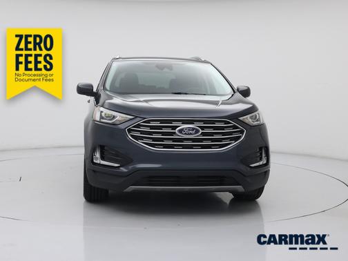 Blue 2022 Ford Edge SEL