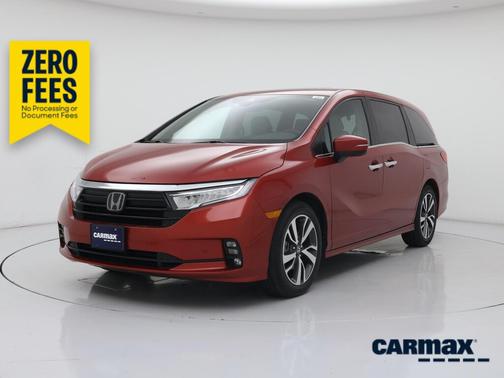 Red 2024 Honda Odyssey Touring