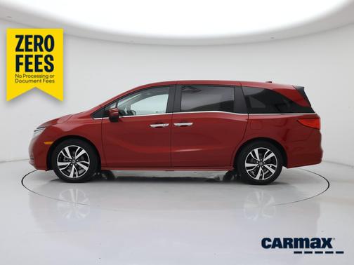 Red 2024 Honda Odyssey Touring