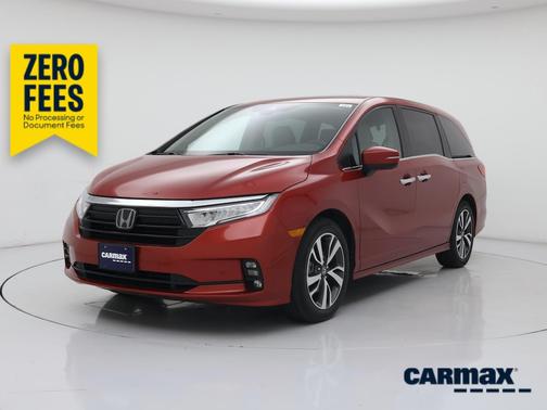 Red 2024 Honda Odyssey Touring
