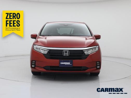 Red 2024 Honda Odyssey Touring