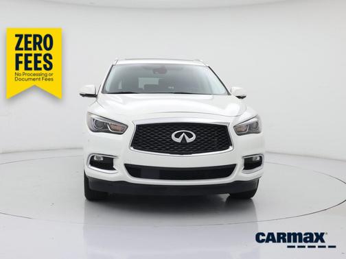 White 2019 INFINITI QX60 Luxe