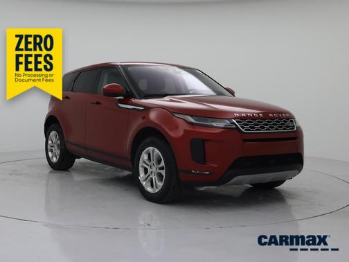 Red 2020 Land Rover Range Rover Evoque S