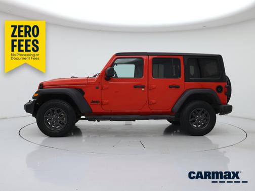 Red 2024 Jeep Wrangler Sport S