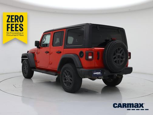 Red 2024 Jeep Wrangler Sport S