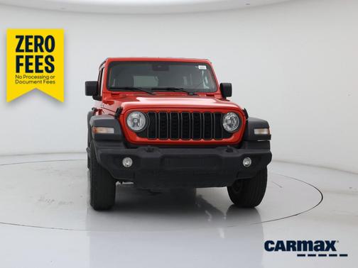 Red 2024 Jeep Wrangler Sport S