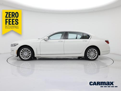 White 2021 BMW 740 I