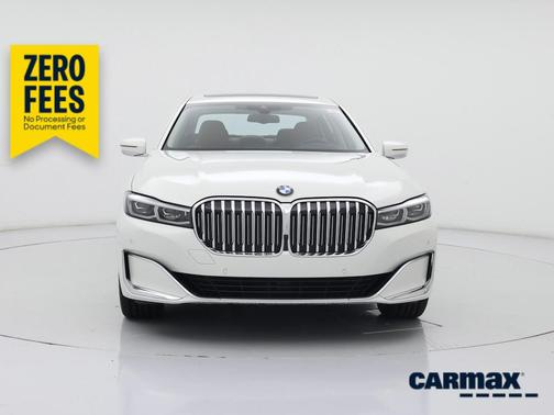 White 2021 BMW 740 I