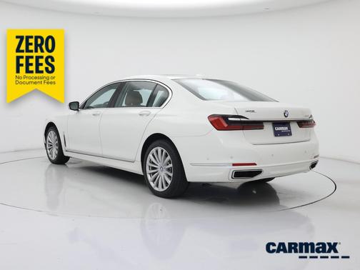 White 2021 BMW 740 I