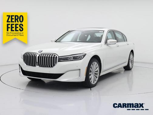 White 2021 BMW 740 I