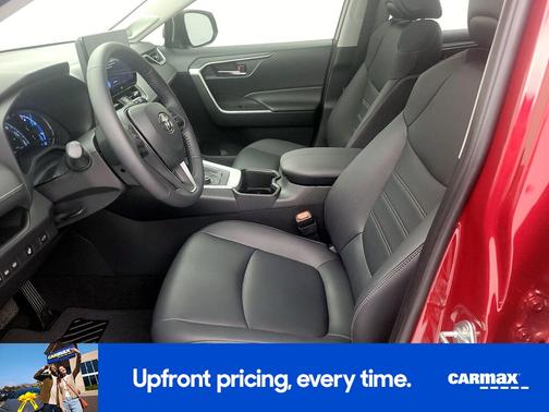Red 2025 Toyota RAV4 Hybrid XLE Premium