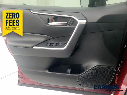 Red 2025 Toyota RAV4 Hybrid XLE Premium