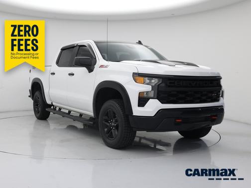 White 2022 Chevrolet Silverado 1500 Custom Trail Boss