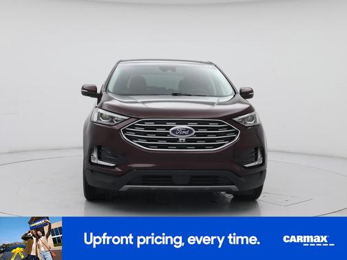 Burgundy 2019 Ford Edge Titanium