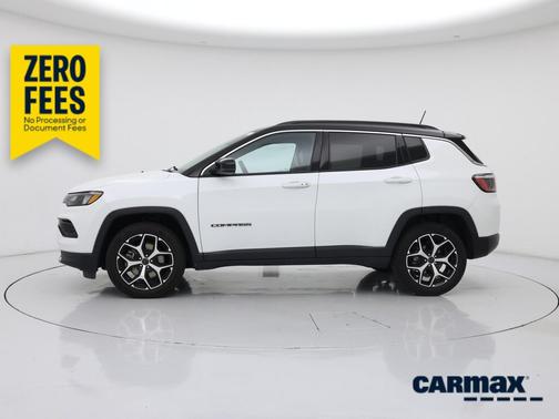 White 2025 Jeep Compass Limited