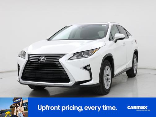 White 2017 Lexus RX 350