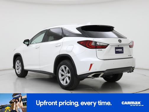 White 2017 Lexus RX 350