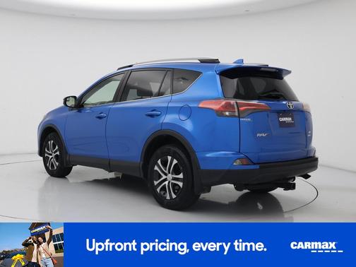 Blue 2017 Toyota RAV4 LE