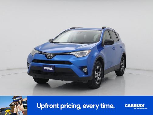 Blue 2017 Toyota RAV4 LE