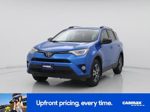 Blue 2017 Toyota RAV4 LE