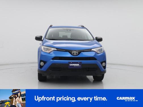 Blue 2017 Toyota RAV4 LE