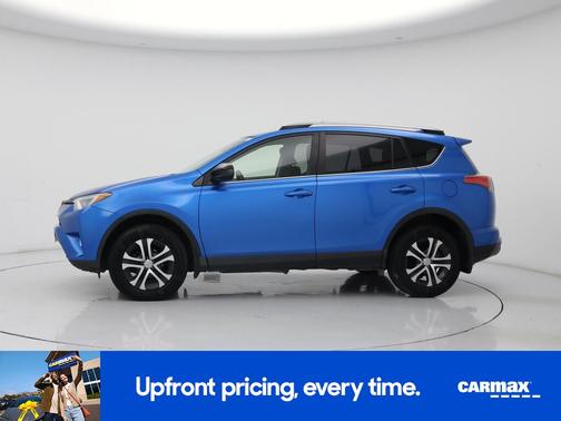 Blue 2017 Toyota RAV4 LE