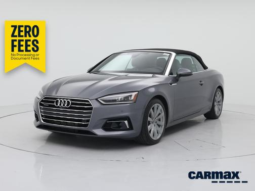 Gray 2018 Audi A5 Prestige